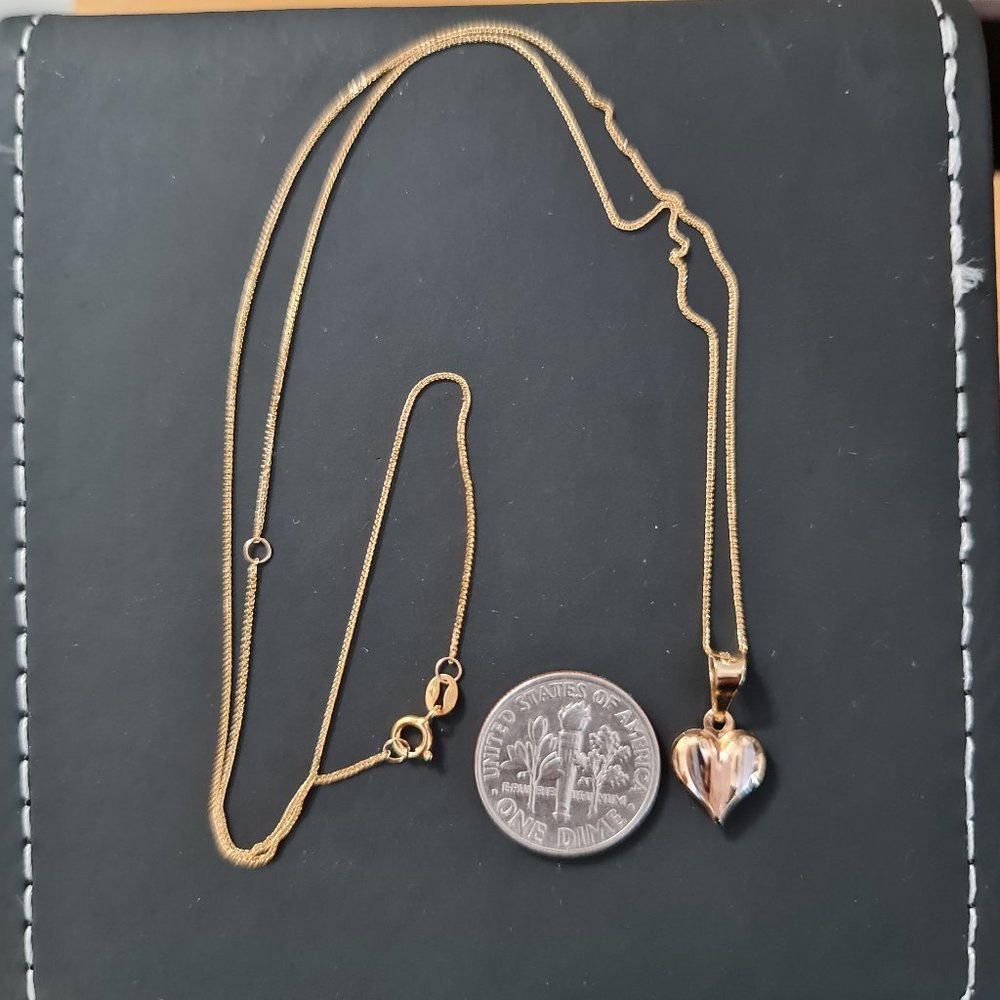 Necklace with cute heart pendant - Picture 5 of 16
